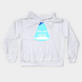 We are HERE - ET series Kids Hoodie